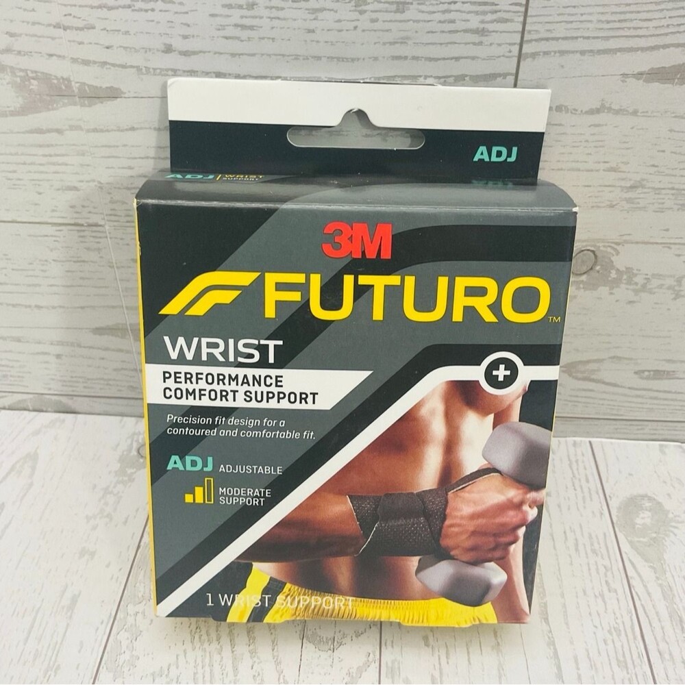 3M FUTURO WRIST ADJUSTABLE MODERATE PERFORMANCE COMFORT SUPPORT